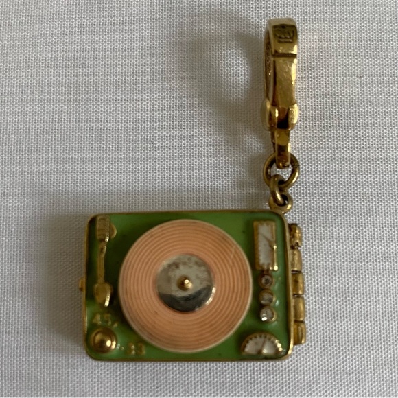 Juicy Couture Green Record Player Charm - Picture 2 of 6